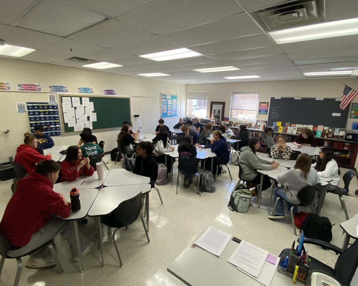 An English classroom at MHS.